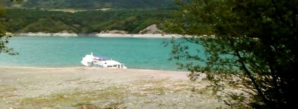 Le lac de Monteynard;