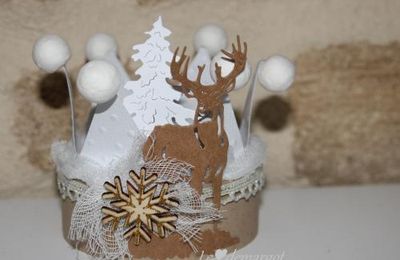 Déco / Couronne "En forêt"