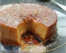 FLAN AUX ŒUFS ,CARAMEL ET NOIX DE COCO AU COOKEO