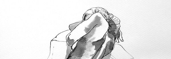 Lundi - Une pose couchée.