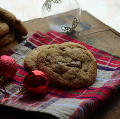 Cookies à la cannelle et au chocolat au lait