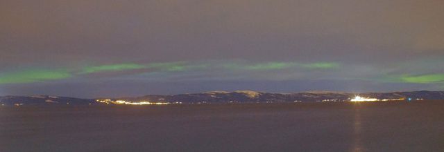 2017 : Baptême d'aurores boréales à Trondheim en Norvège