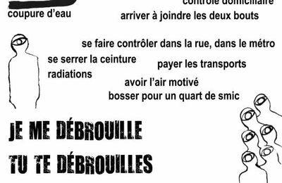 JE ME DÉBROUILLE, TU TE DÉBROUILLES ... EMBROUILLONS-LES !!