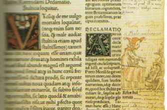 Eloge de la Folie | Erasme | dessin dans la marge de Holbein le jeune | Kunstmuseum Basel