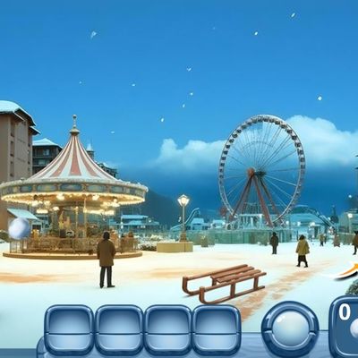 Christmas castle escape