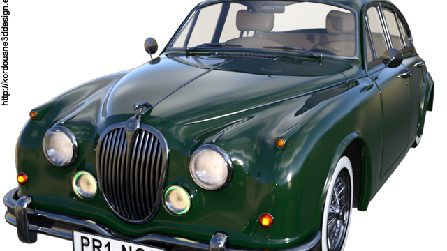 Tube de voiture de prestige (image-poser)