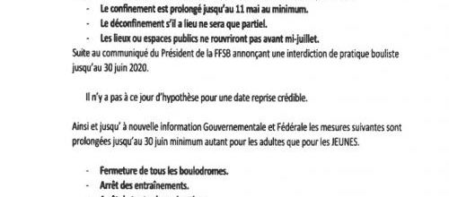 ET ON RECULE JUSQU'AU 30 JUIN !!!!