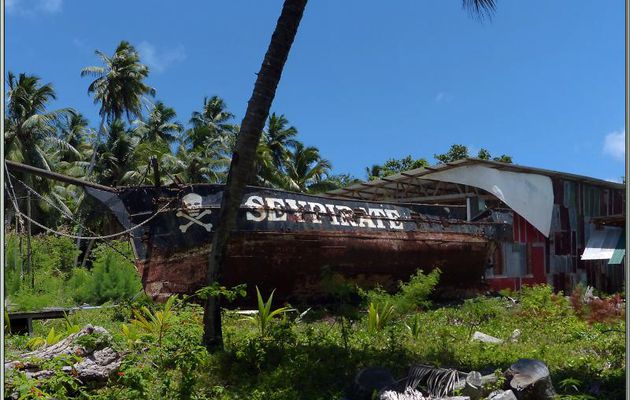 Seypirate : un bateau pirate qui ne piratera plus rien - La Digue - Seychelles
