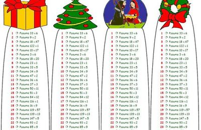 Calendrier de l'Avent