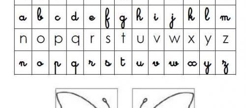 Fiche de suivi GS - "les papillons des correspondances alphabétiques"