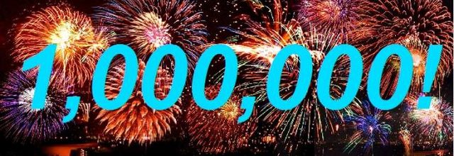 1 million de visiteurs !!!
