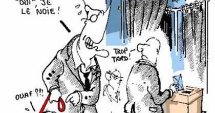 Chirac promet de noyer jusqu'à son chien...