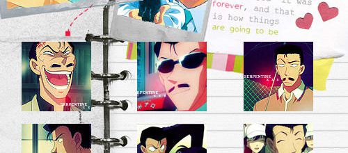 Carnet D'avatars Kogoro Mouri