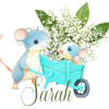 signature animee, 1ermai, muguet