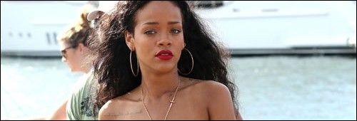 Rihanna fait du shopping à St-Tropez