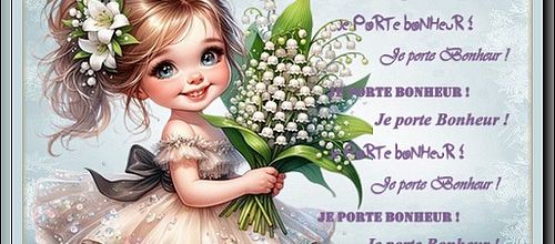 Beau 1er Mai à vous tous .