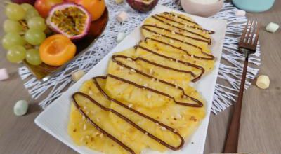 Carpaccio d’ananas " facile et rapide "