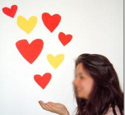 DIY : Une carte coeurs pour la Fête des Mères, des Pères et des gens qu'on aime !