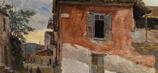 Athènes dans la peinture grecque