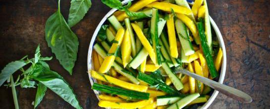 Salade mangue concombre