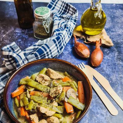 Poulet à la bière au companion