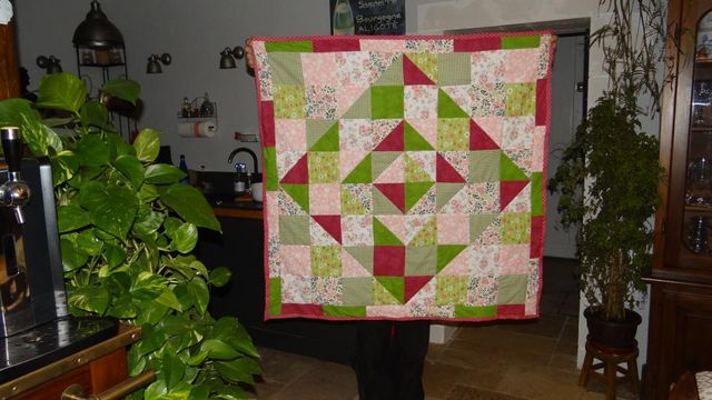 Un Petit Air Printanier, avec ce Patchwork...