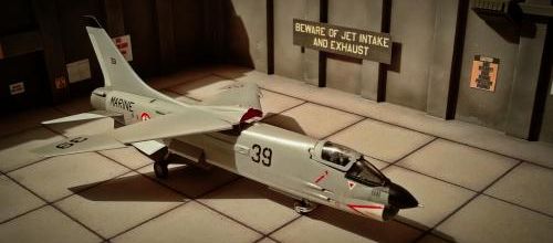 Un décor pour maquettes d'avions au 1/72