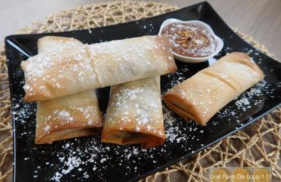 Nems chocolat coco banane