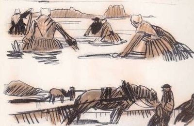 l'art de Mathurin Méheut...  Travail