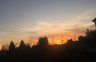 COUCHER DE SOLEIL EN OCTOBRE 2017