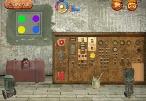Ekey Rusty machine room escape soluce