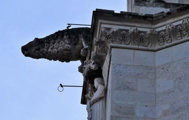 LES  GARGOUILLES  DE  NOTRE  DAME  DE  REIMS
