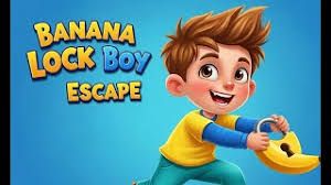 G4K Banana Lock Boy Escape  - games4king✨