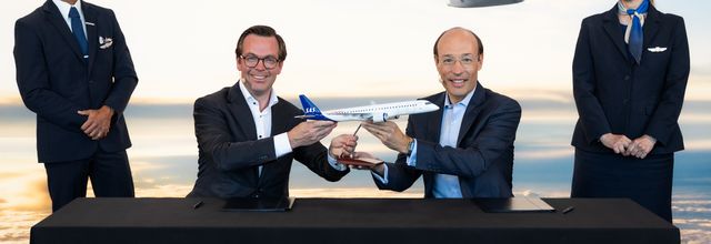 SAS commande 55 avions Embraer E195-E2 dans le cadre d'un accord historique