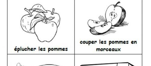 Compote de pomme en images