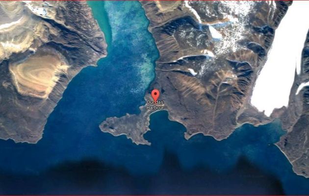 Panoramas vus de Dundas Harbour - Devon Island - Baffin Bay - Nunavut - Canada