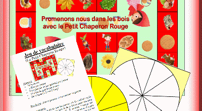 Promenons nous dans les bois avec le Petit Chaperon Rouge