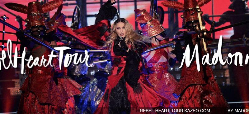 Madonna a donné le coup d'envoi de son impressionnant Rebel Heart Tour