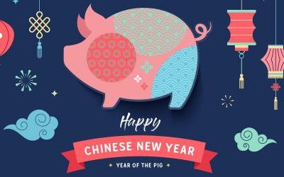 Le nouvel an chinois, l'année du cochon - Le lucky bambou