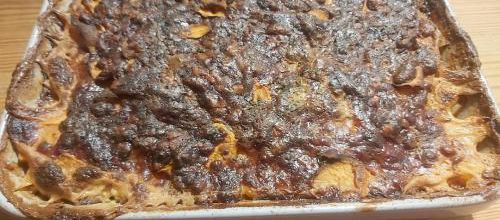 Un Gratin de Patates douces et Pommes de terre