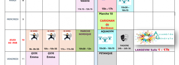 Planning Hebdo / modifié <semaine du 7 au 13 octobre 2024