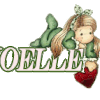 504 - Fille coeur - signature, blinkie, amour