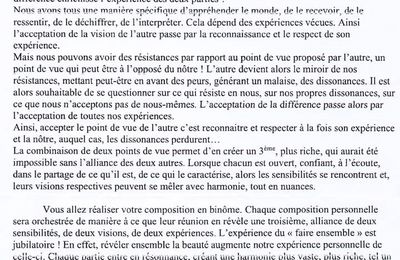 FACE à L'AUTRE (floral)