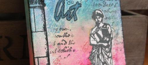 Pour pas gâcher l'encre sur le tampon...