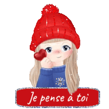 Pensées blinkies, gif anime pensee