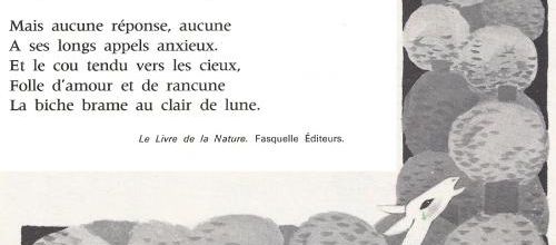 La biche (Maurice Rollinat)
