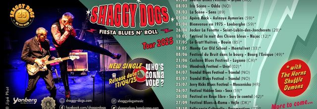 Shaggy Dogs - Un 9e album dans les bacs en septembre