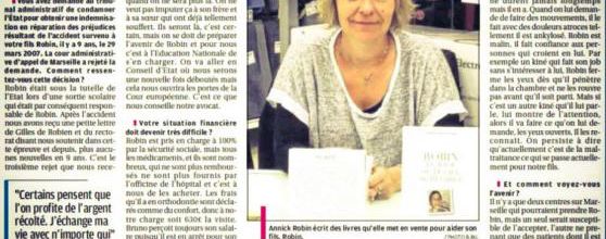 ARTICLE JOURNAL LA PROVENCE - 29 MARS 2016