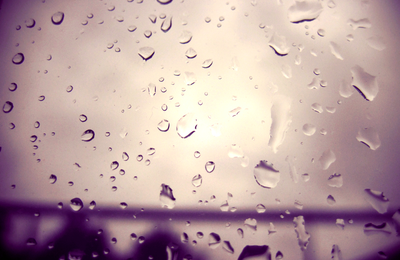 Rainy day.