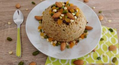 Bowl cake abricots, pistaches et amandes